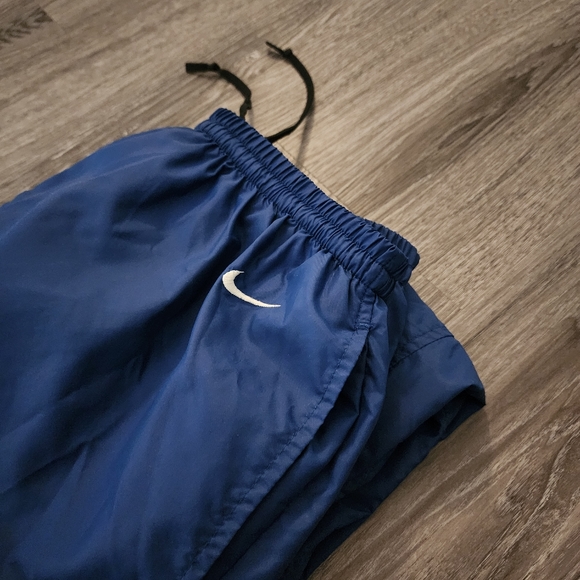 Vintage x 90s Nike Swoosh Waist Line Men's Track Pants - Picture 3 of 12